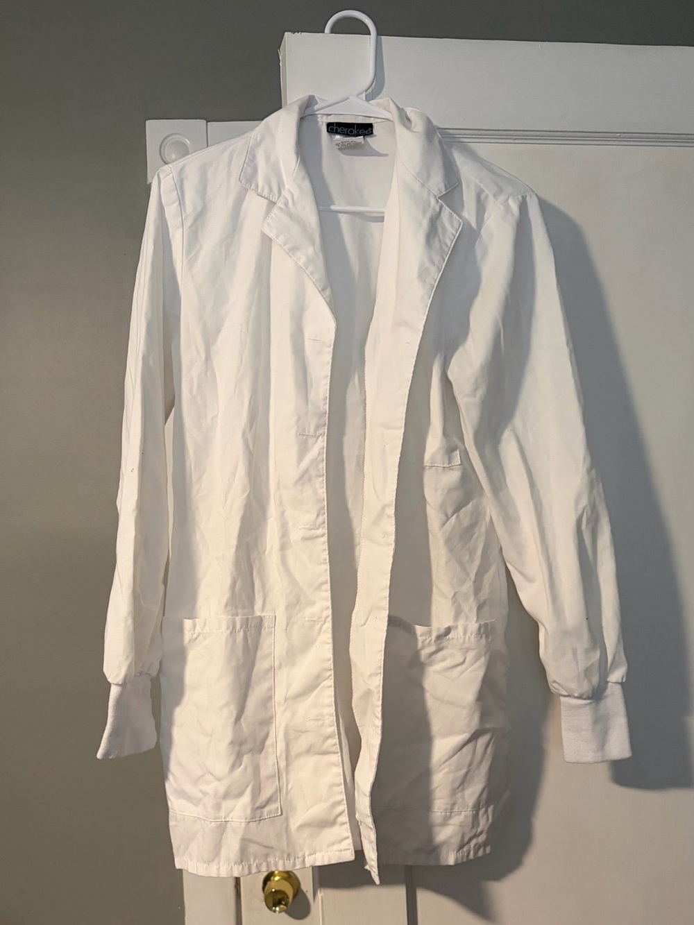 Cherokee White Women's Longline Blazer Jacket